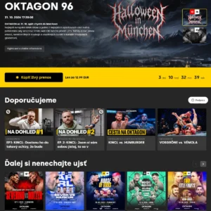 Streamovacia platforma OKTAGON.TV